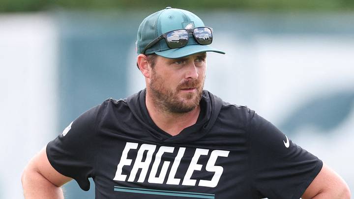 Philadelphia Eagles offensive coordinator Sean Mannion