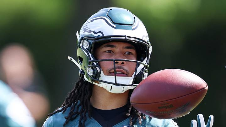 Philadelphia Eagles wide receiver Makai Lemon Philadelphia Eagles wide receiver Makai Lemon