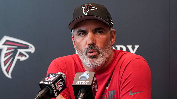 Atlanta Falcons head coach Kevin Stefanski