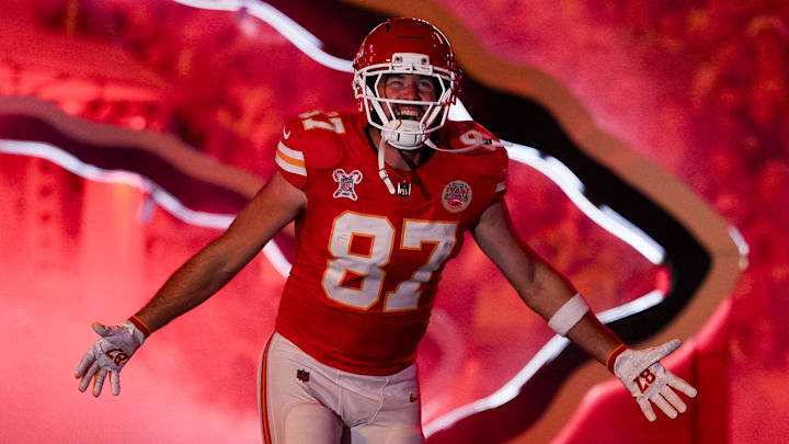 Chiefs tight end Travis Kelce is expected to play a 14th season in Kansas City.