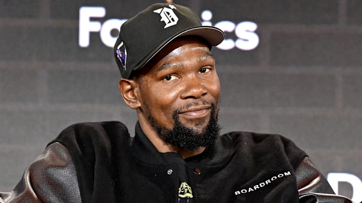 Houston Rockets forward Kevin Durant at Fanatics Fest NYC 2025