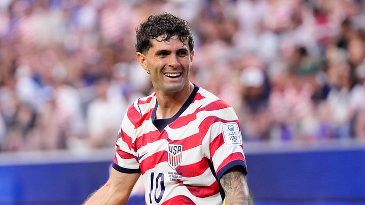 Christian Pulisic of the USMNT Christian Pulisic of the USMNT