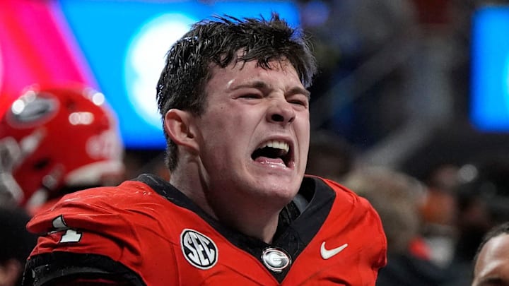 Georgia Bulldogs tight end Oscar Delp