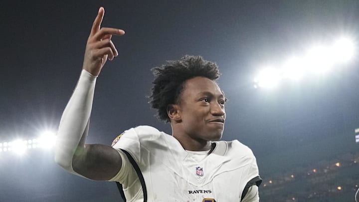 Baltimore Ravens wide receiver Zay Flowers