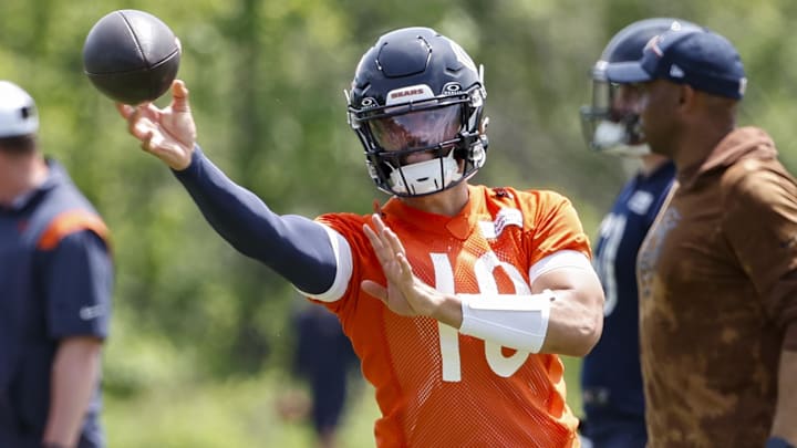 Live games will be proof but nothing in any Bears offseason work supported complaints by Caleb Williams' detractors.