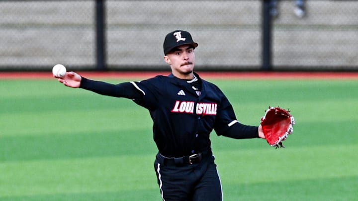 Louisville baseball shortstop Alex Alicea