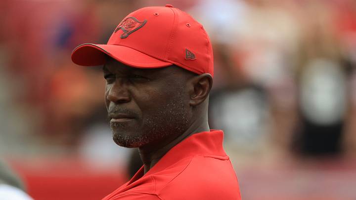 Sep 20, 2026; Tampa, Florida, USA; Tampa Bay Buccaneers head coach Todd Bowles looks on prior to the game against the Cleveland Browns at Raymond James Stadium. Mandatory Credit: Kim Klement Neitzel-Imagn Images Sep 20, 2026; Tampa, Florida, USA; Tampa Bay Buccaneers head coach Todd Bowles looks on prior to the game against the Cleveland Browns at Raymond James Stadium. Mandatory Credit: Kim Klement Neitzel-Imagn Images