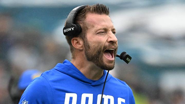 Los Angeles Rams head coach Sean McVay.