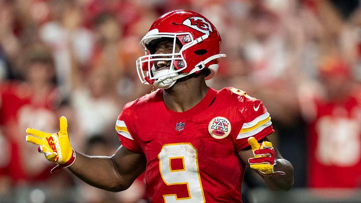 Kansas City Chiefs running back Kenneth Walker III