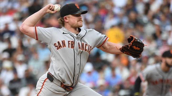 San Francisco Giants pitcher Logan Webb. San Francisco Giants pitcher Logan Webb.
