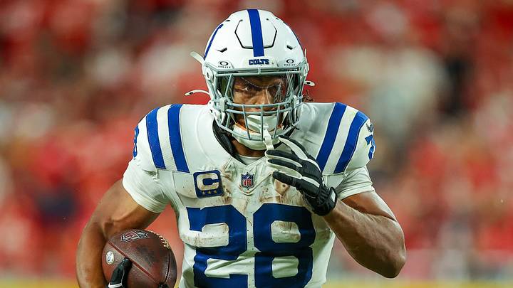 Indianapolis Colts running back Jonathan Taylor