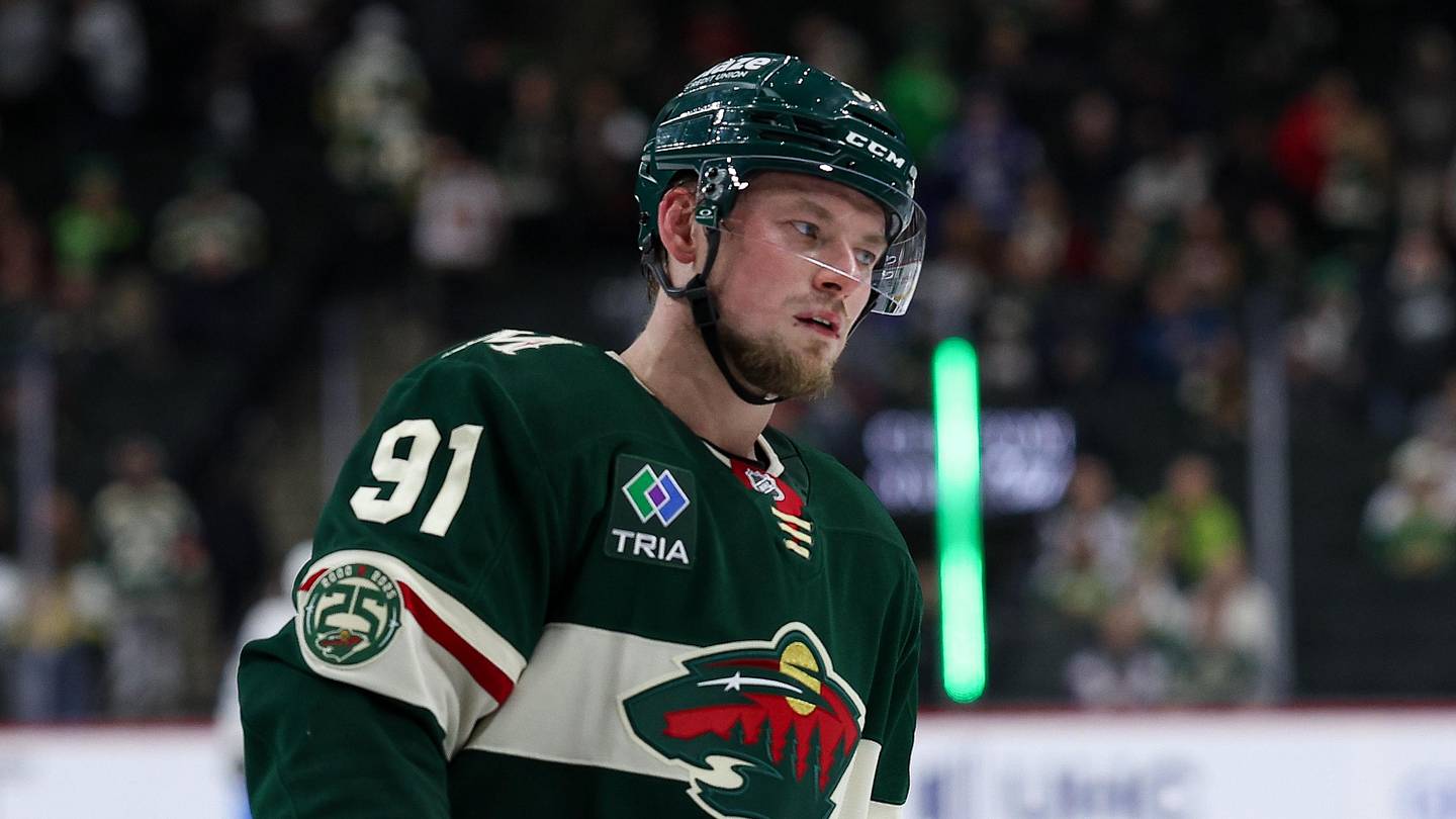 Wild free agent appears to already have one foot out the door
