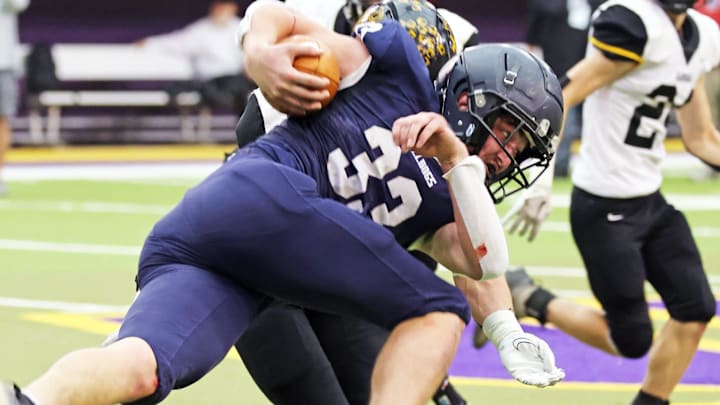 After winning a state championship in 2023, Bishop Garrigan is rolling again in 2024 with a 6-0 start. The Bulldogs are No. 1 in our Iowa 8-Man Football Super 8 high school football rankings.