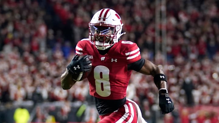 Wisconsin Badgers wide receiver Vinny Anthony II 