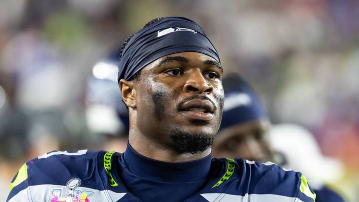 Seattle Seahawks safety Nick Emmanwori on the sidelines