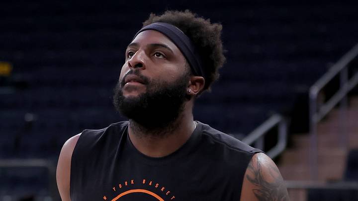 Former New York Knicks center Mitchell Robinson (23).