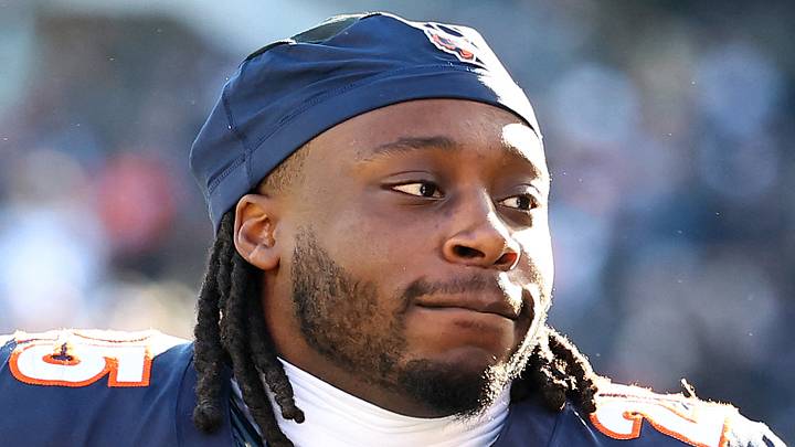 Chicago Bears running back Kyle Monangai