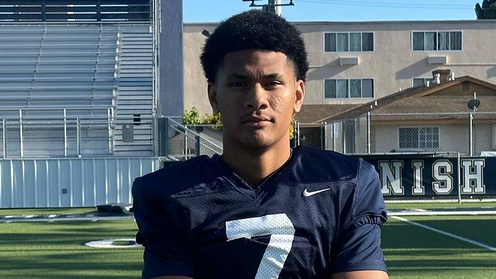 St. John Bosco (Calif.) 2029 athlete Kingston Fatu St. John Bosco (Calif.) 2029 athlete Kingston Fatu