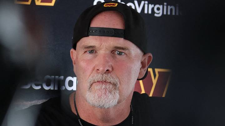 Washington Commanders head coach Dan Quinn Washington Commanders head coach Dan Quinn