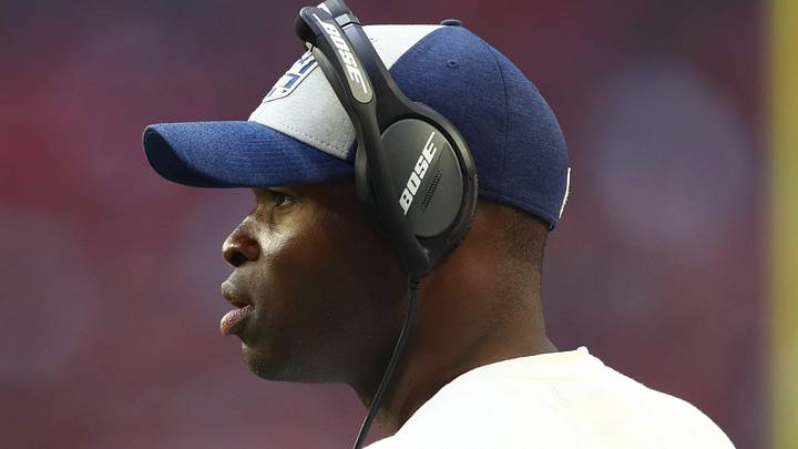 Carolina Panthers defensive coordinator  Ejiro Evero 