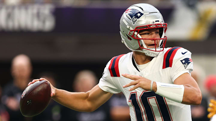 New England Patriots v Minnesota Vikings - NFL Preseason 2025 New England Patriots v Minnesota Vikings - NFL Preseason 2025