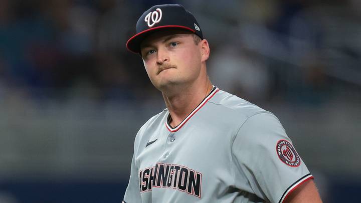 Washington Nationals pitcher Brad Lord Washington Nationals pitcher Brad Lord