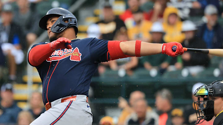 The Braves have their main catchers for the big league roster already figured out