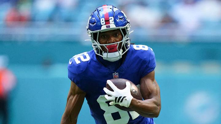 New York Giants wide receiver Calvin Austin III