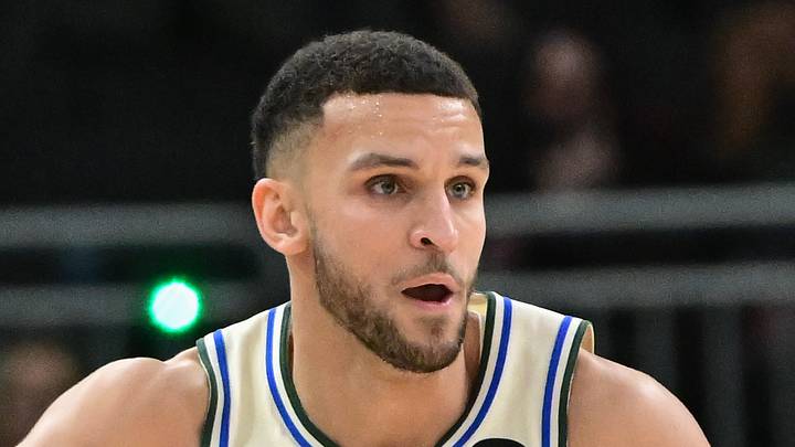 Milwaukee Bucks forward Pete Nance (35) reacts after scoring a basket in the third quarter against the Atlanta Hawks at Fiserv Forum on March 4, 2026.