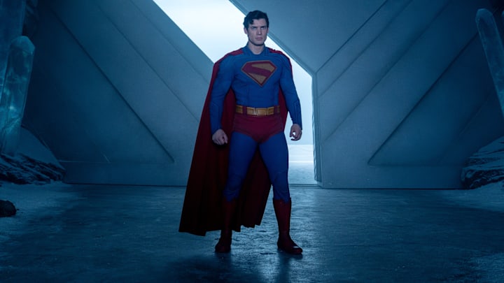 DAVID CORENSWET as Superman in DC Studios’ and Warner Bros. Pictures’ “SUPERMAN,” a Warner Bros. Pictures release. Photo Credit: Jessica Miglio. Copyright: © 2025 Warner Bros. Ent. All Rights Reserved. TM & © DC