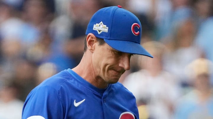 Chicago Cubs manager Craig Counsell
