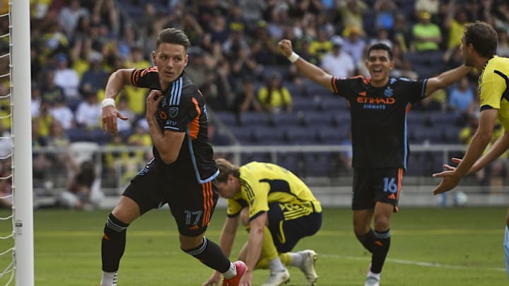 Hannes Wolf and Alonso Martínez of NYCFC