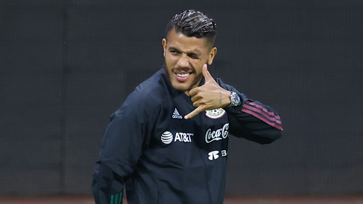 El jugador Jonathan Dos Santos. El jugador Jonathan Dos Santos.