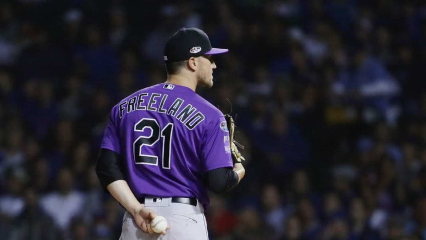 Drew Gilbert during a game against the Colorado Rockies