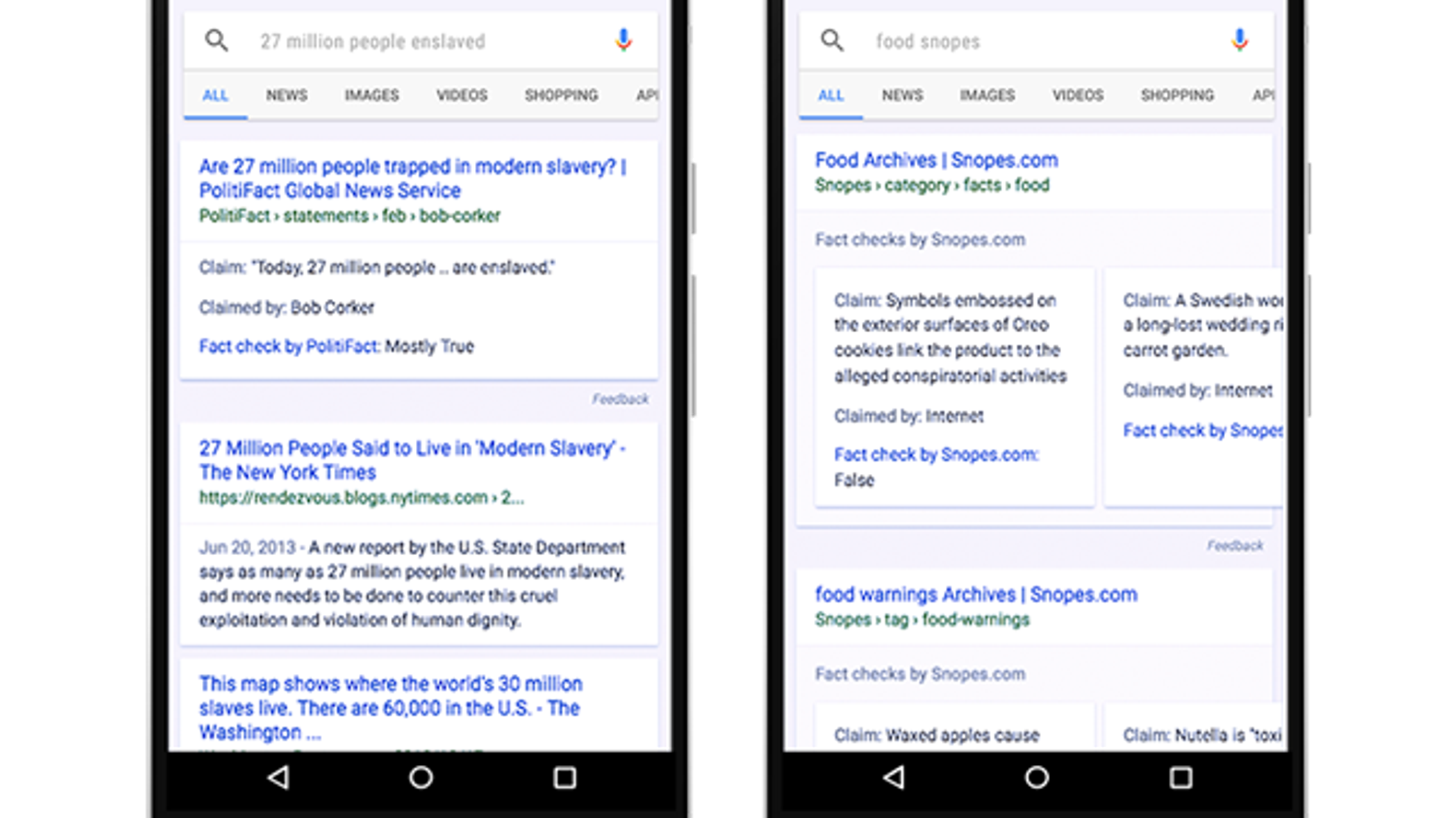 Google Is Using Snopes And PolitiFact To Fact Check Fake News Mental Google is using snopes and politifact to fact check fake news mental