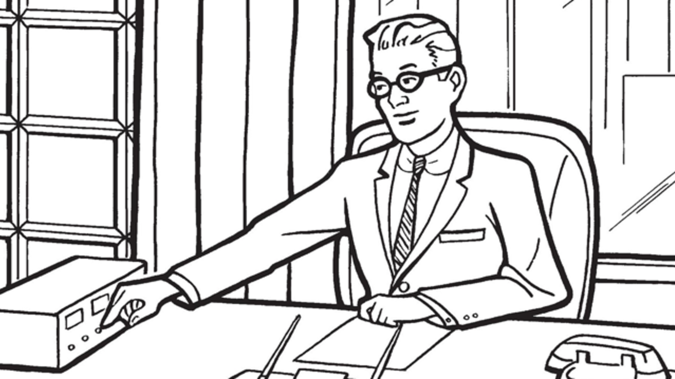 42 Executive Coloring Book Picture HD