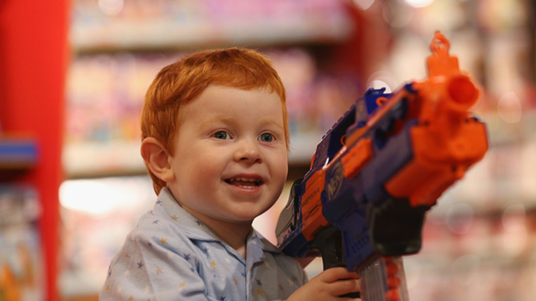 Alarm Clock Doesn't Stop Until You Shoot It With a Nerf Gun Mental Floss
