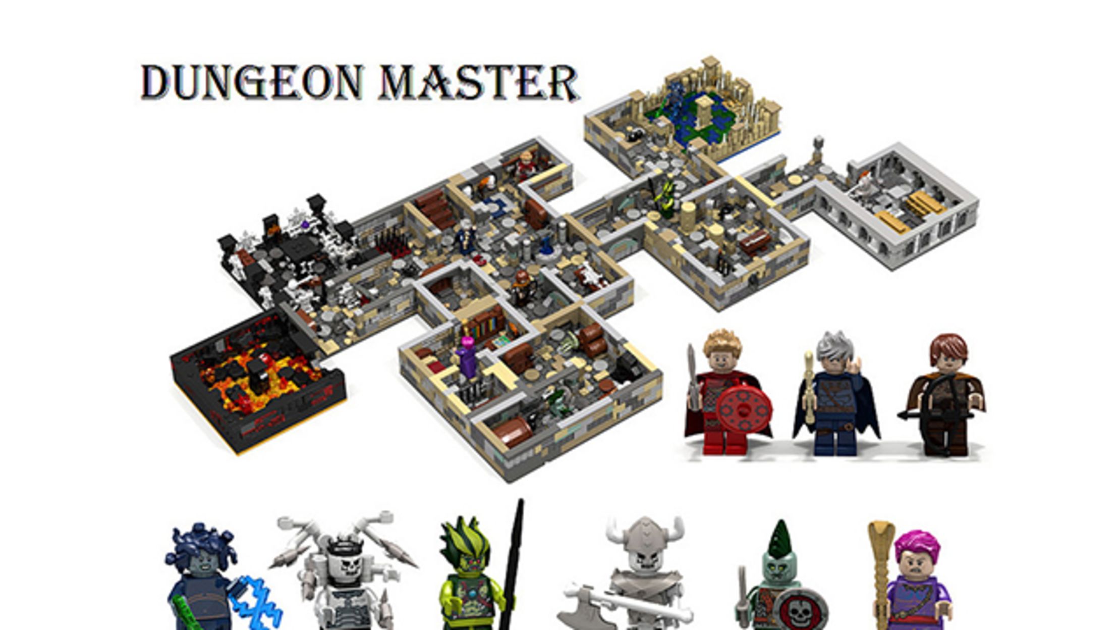 Dungeons \u0026 Dragons-Inspired LEGO Set 