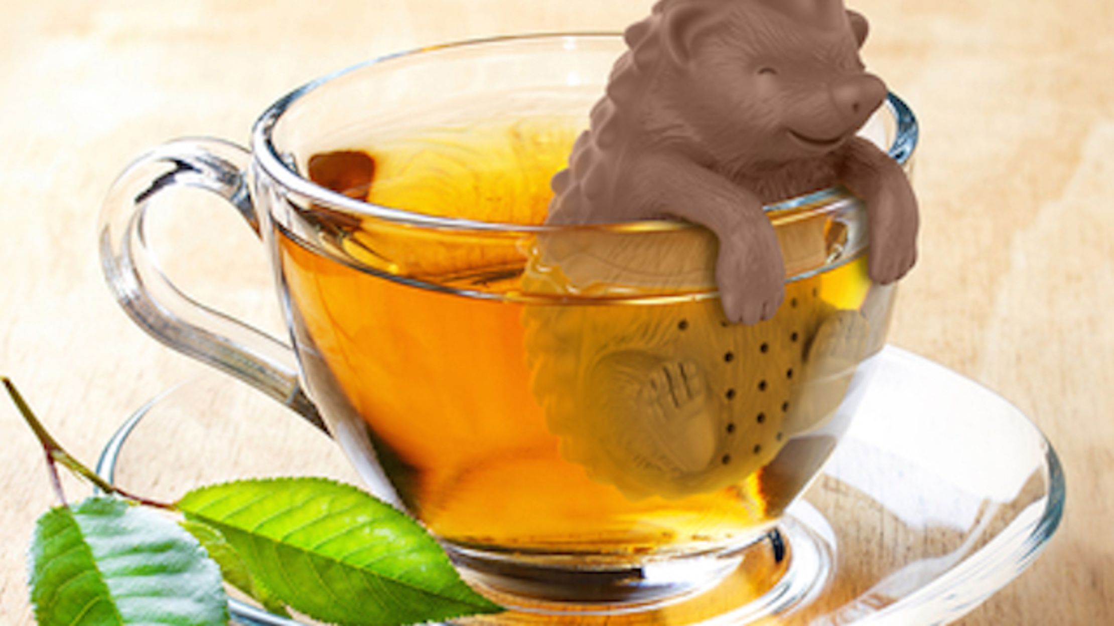 Give Tea Time More Charm With a Hedgehog Tea Infuser Mental Floss