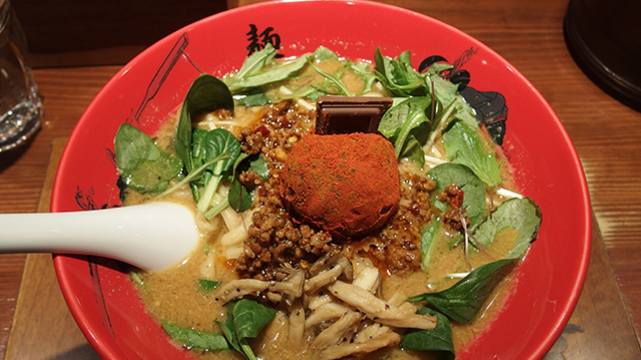 This Valentine's Day, Enjoy Chocolate Ramen in Tokyo Mental Floss