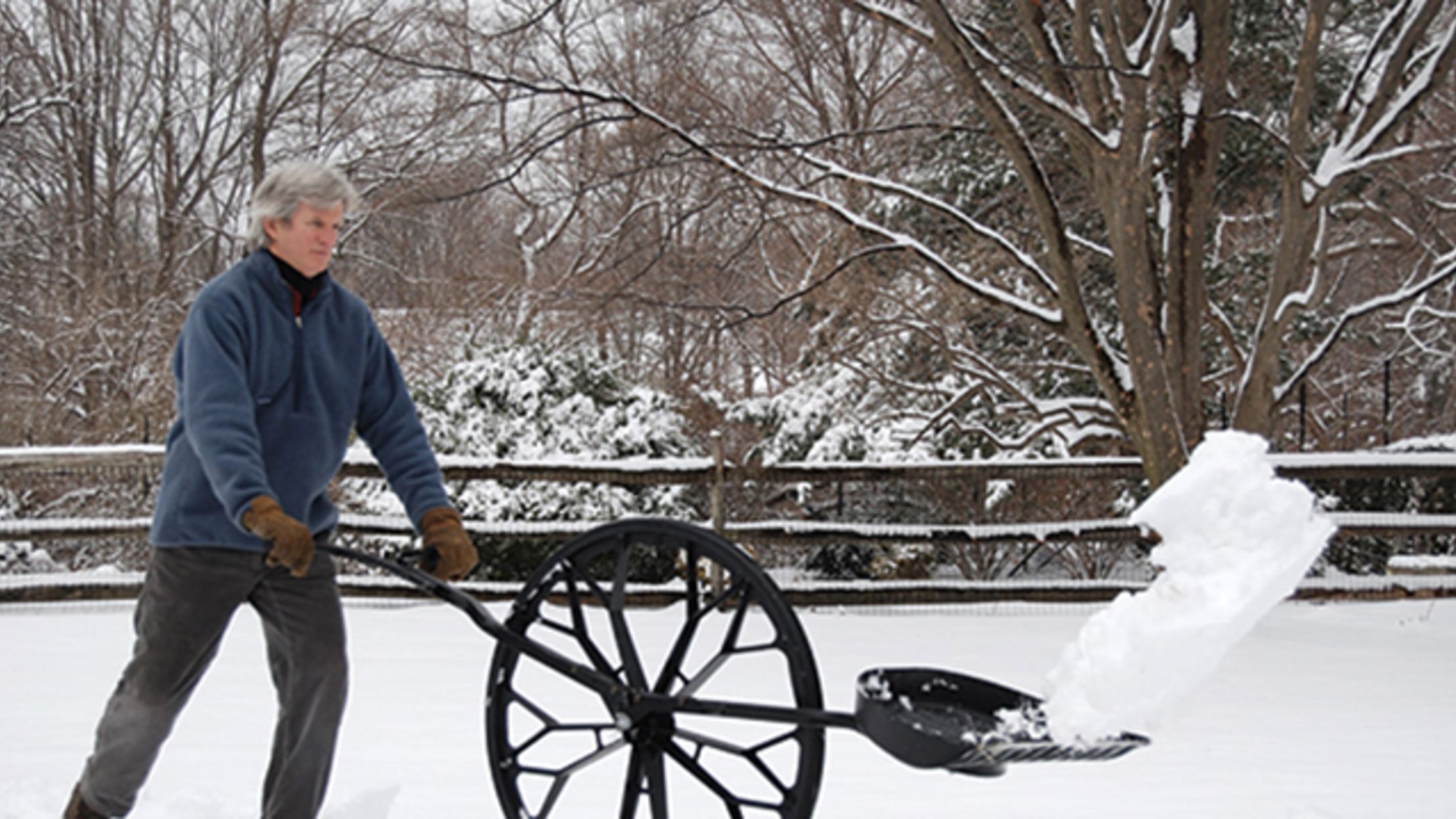 This Ingenious Snow Shovel Design Makes Clearing Your Driveway a Breeze