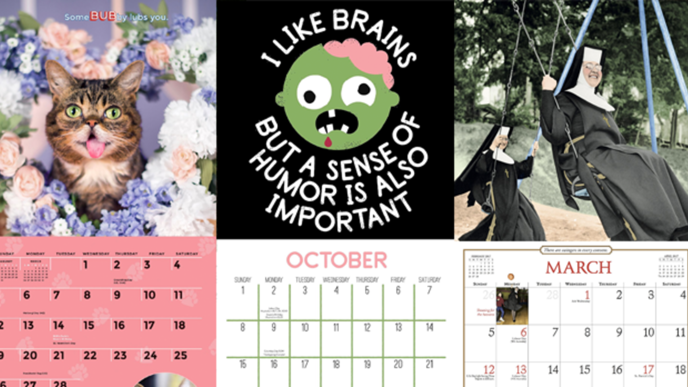 17 Fun and Unusual Calendars to Put Up Next Year Mental Floss