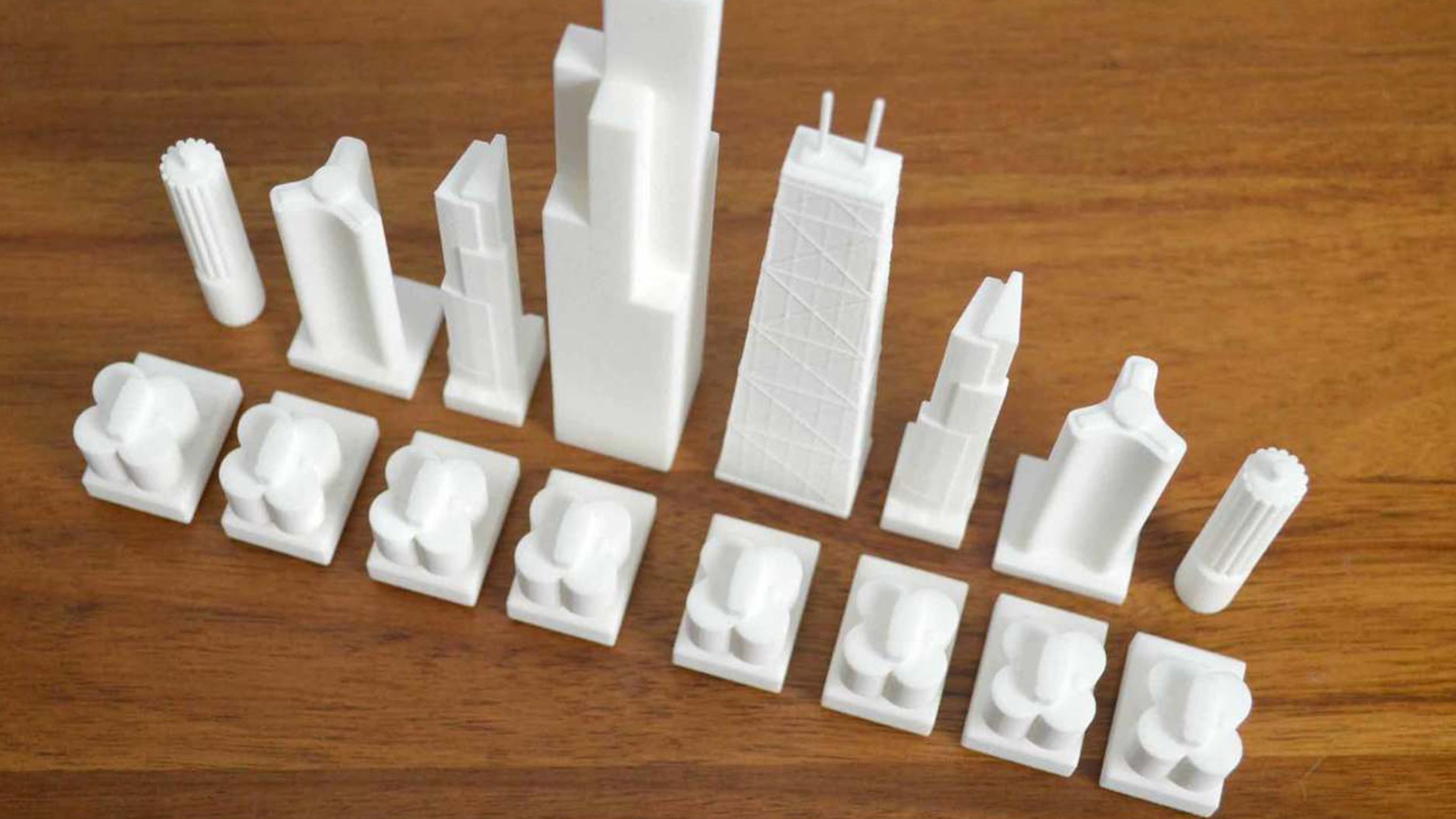 Fight Out City Rivalries On The Chess Board With These Architectural Sets Mental Floss Skyline chess sets feature iconic buildings and landmarks. fight out city rivalries on the chess