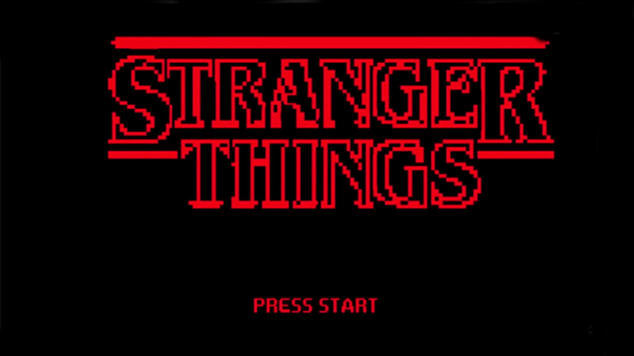 See 'Stranger Things' Reimagined as an 8-Bit Video Game ...