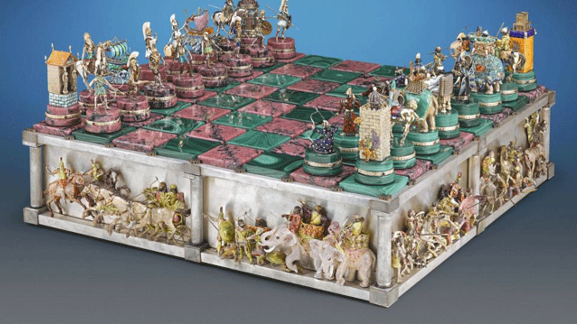 1.65 Million Chess Set Recreates Battle of Issus Mental Floss