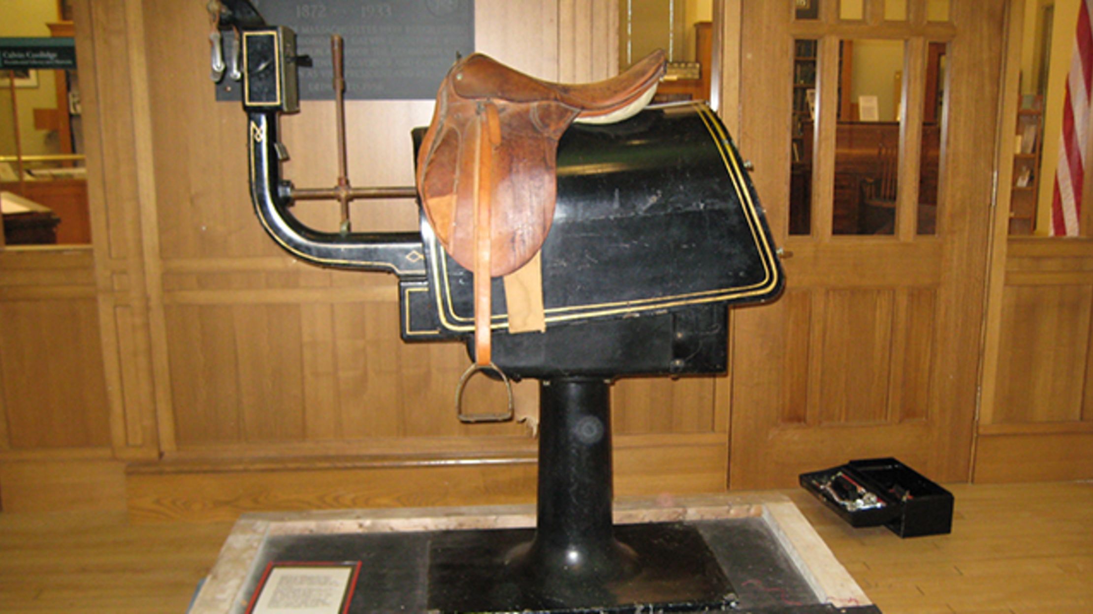 Show & Tell Calvin Coolidge’s Electric Exercise Horse Mental Floss