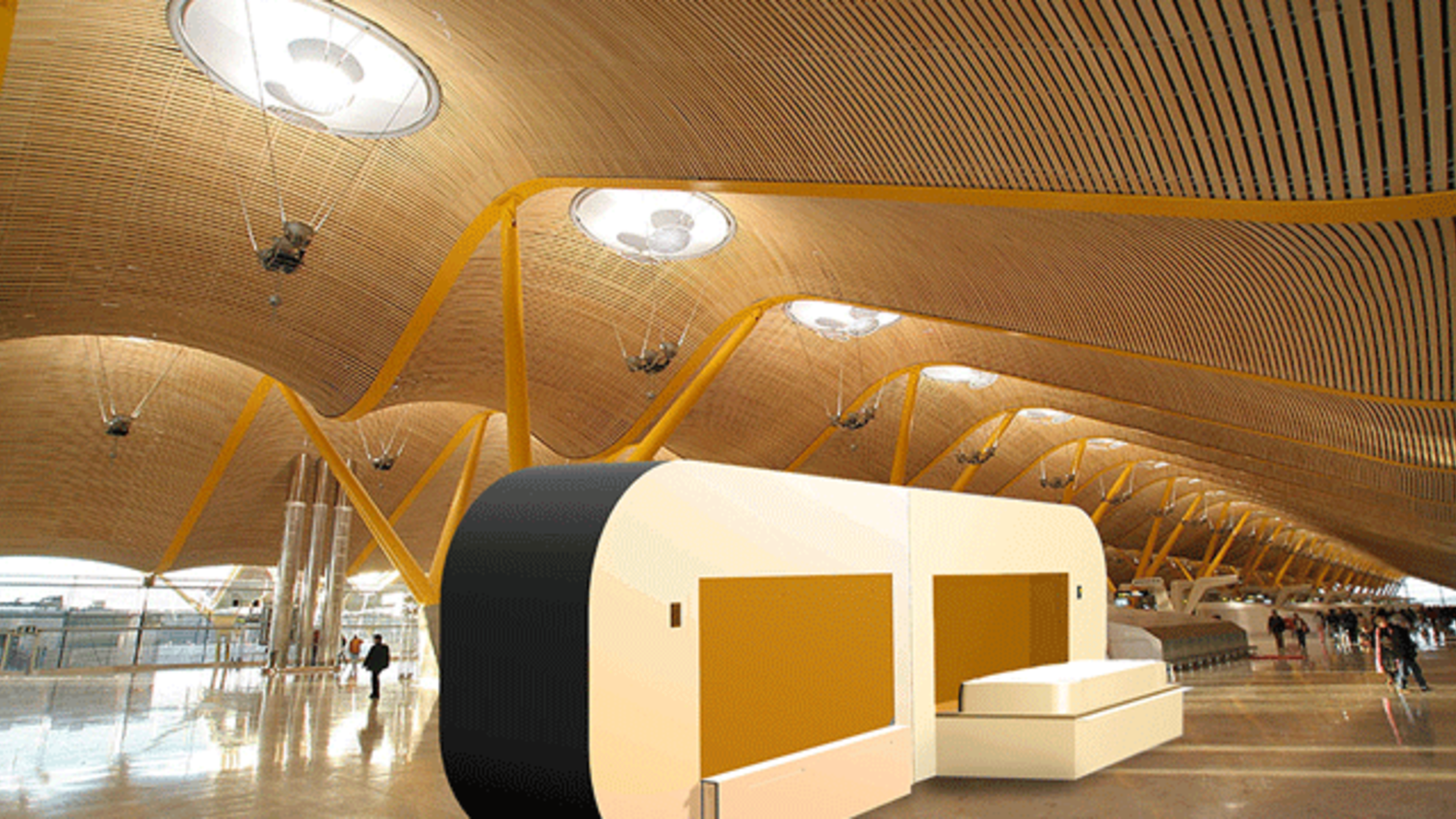 This Airport Pod Is Designed for Catching Sleep Between Flights