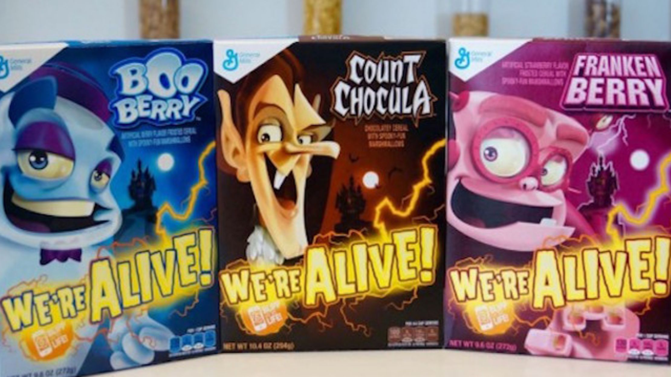 Elect Your Favorite Cereal Monster Boo Berry, Count Chocula, or Franken Berry Mental Floss