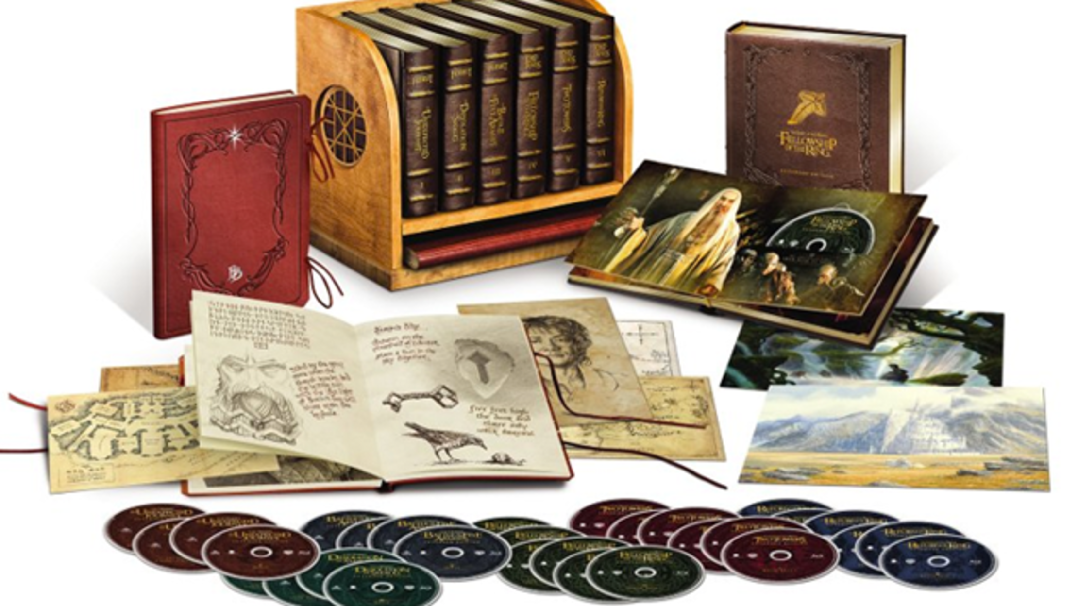 lord of the rings collector's set of 30 figures
