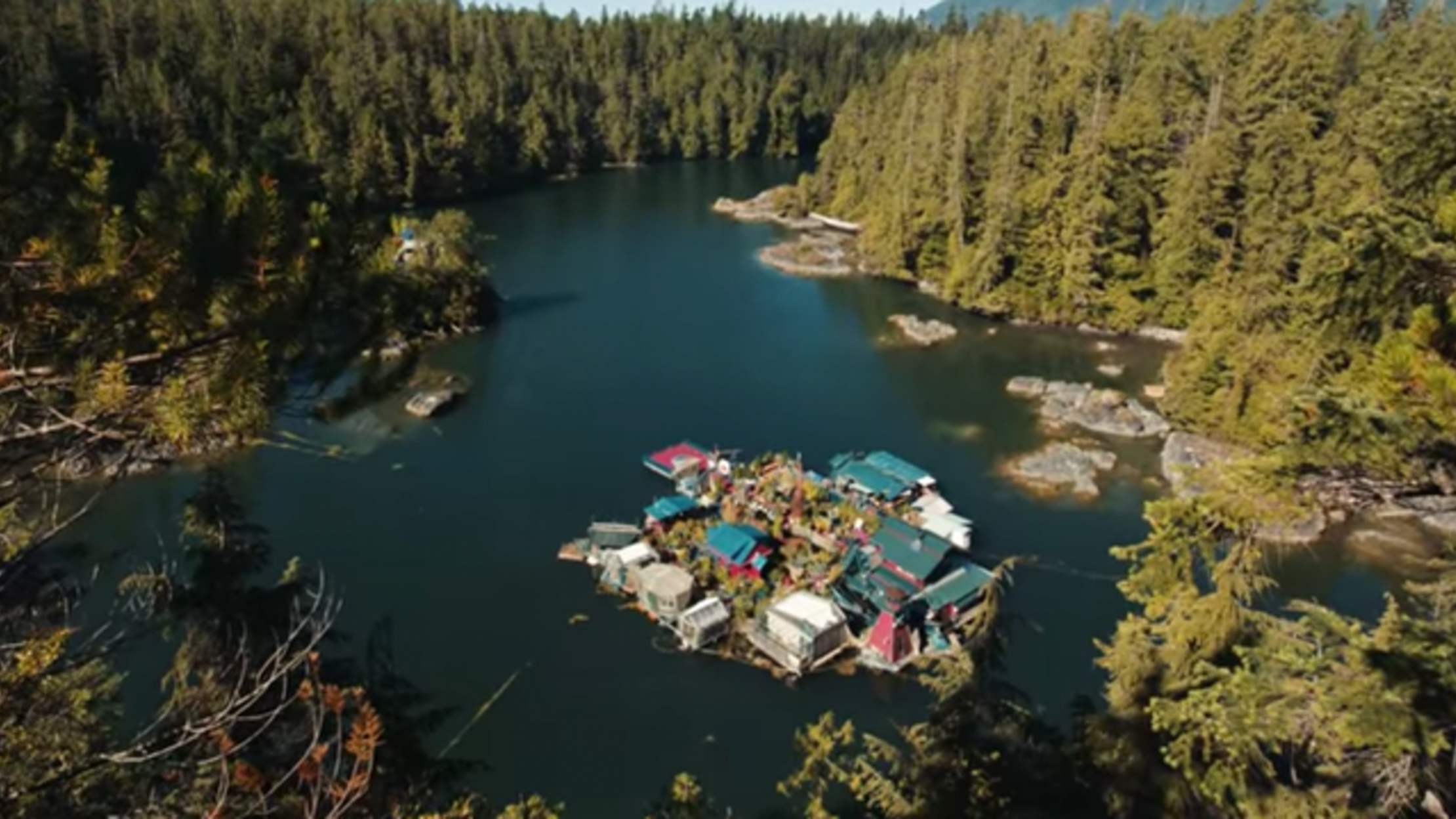 Canadian Couple Lives On Their Own Floating Island Mental Floss